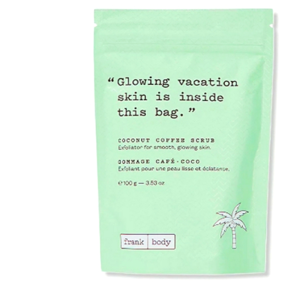 FRANK BODY COCONUT COFFEE SCRUB.